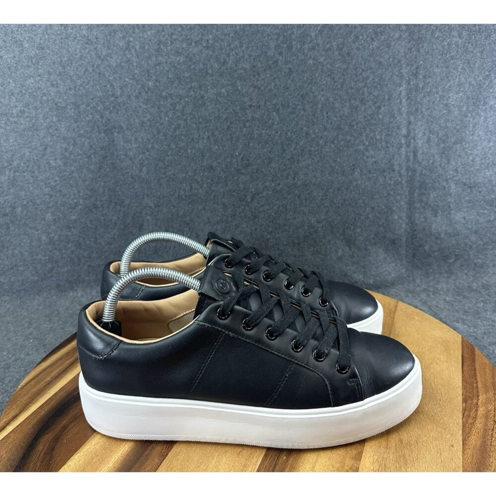Greats Brooklyn Womens 40 10 The Royale Sneakers‎ Shoes Black Leather Casual